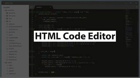 code editor definition