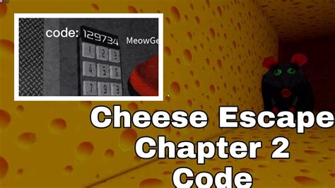code for cheese escape chapter 2 code｜TikTok Search