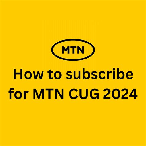 code for mtn cug subscription