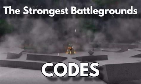 code for strongest battle ground