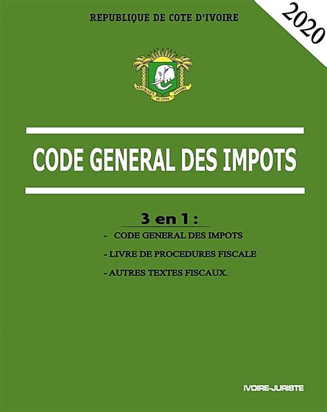 code general des impots cote d'ivoire