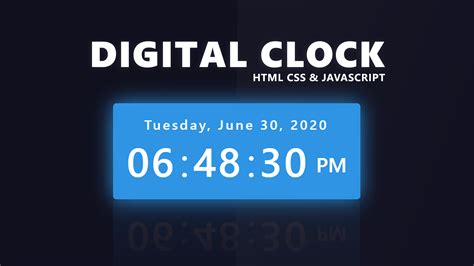 Code Html Clock And Date