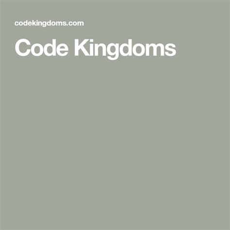 Code Kingdoms Faq