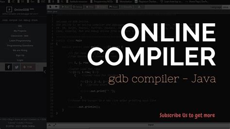 code online compiler java