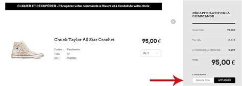 Code Promo Converse Janvier 2022