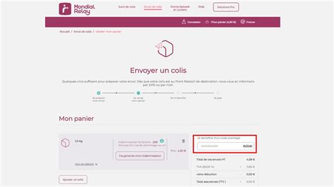 Code Promo Ondial Relay