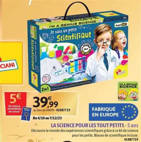 code promo pour la science