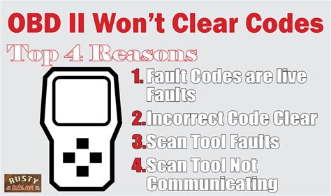 code reader won't clear codes
