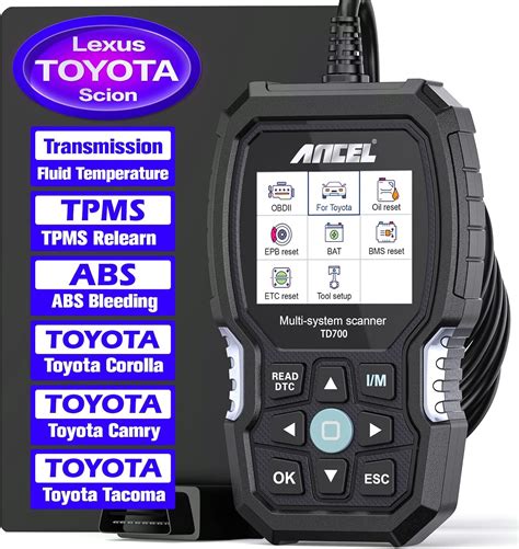 Code Scanner Toyota Camry