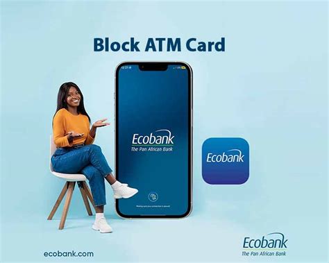 code to block ecobank atm