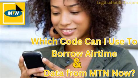 code to borrow data from mtn
