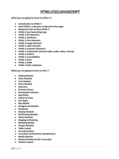 code with harry html css javascript notes pdf