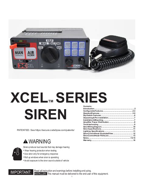 Jotto Desk 4256689 Code 3 XCEL Siren Faceplate Install YouTube