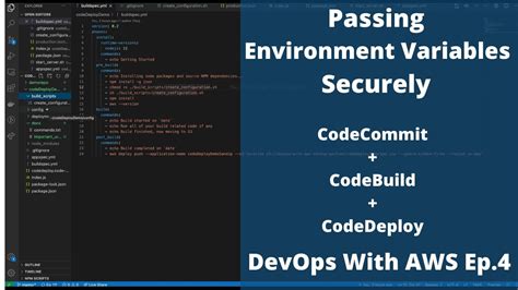 codebuild default environment variables