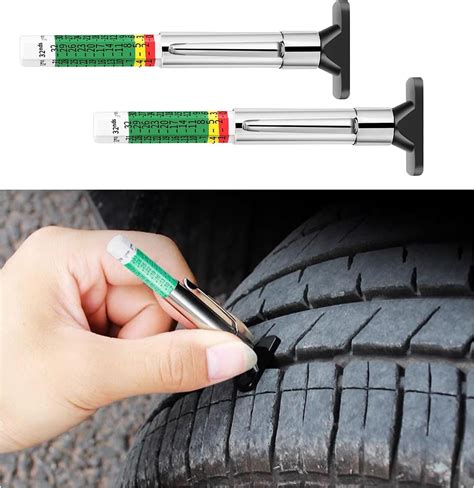 Coded Tire Tread Depth Gauge