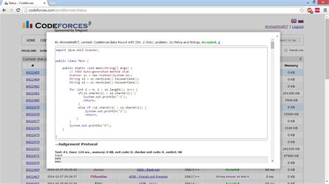 codeforces problemset solutions