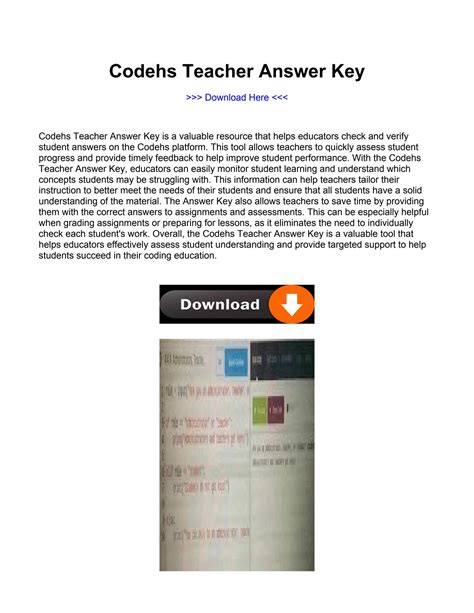 codehs answer key