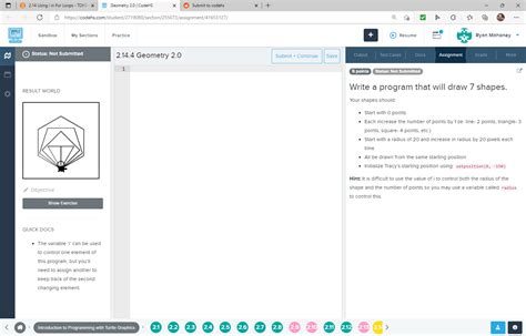 Codehs Geometry 2.0