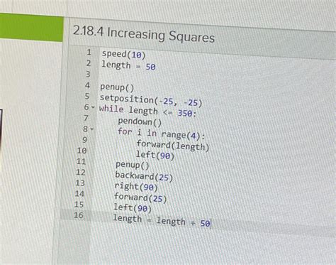 Codehs Increasing Number Of Shapes