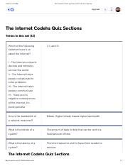 Codehs The Internet Quiz