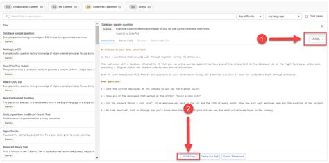 coderpad interview tips