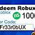codes promo roblox robux redeem pins