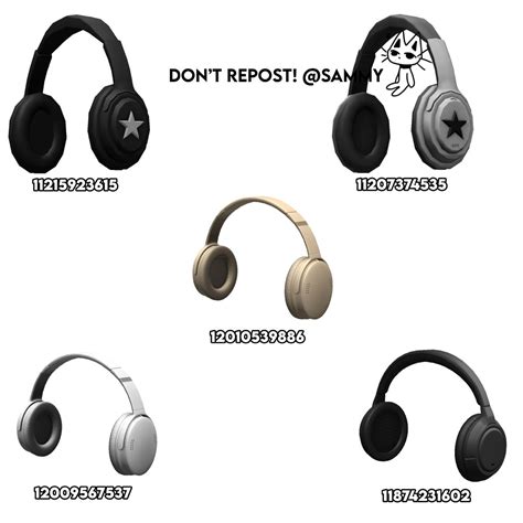 Codes For Black Headphones