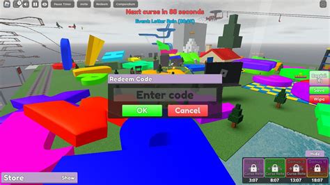 codes for curse randomizer on roblox