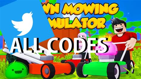 codes for mowing simulator