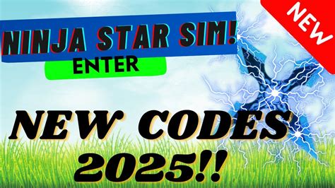 codes for ninja star simulator roblox
