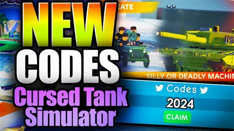 codes in cursed tank simulator roblox
