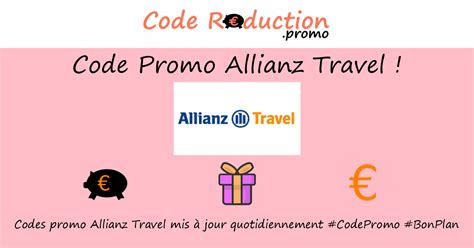 Codes promo Allianz