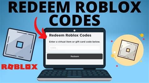codes to redeem roblox