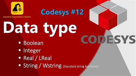 Codesys Data Types