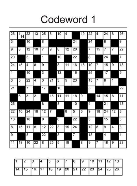 Puzzle Page Codeword Issue 1 Page 6 Answers
