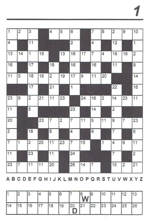 codeword crosswords