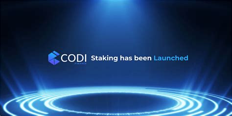 Stake CODI Tokens and Unlock Bountiful Rewards