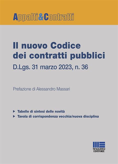 codice dei contratti pubblici bosetti