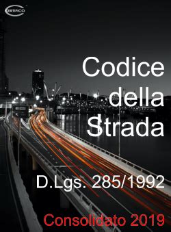 codice della strada ante 1992