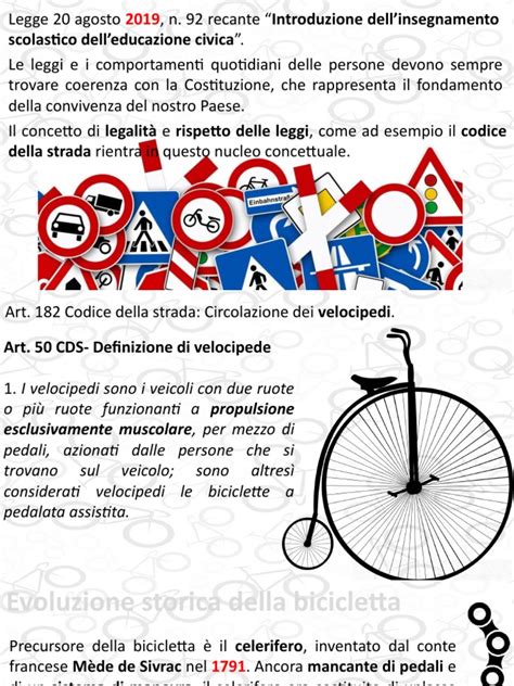 codice della strada velocipedi