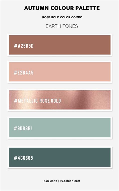 codigo color rose gold canva