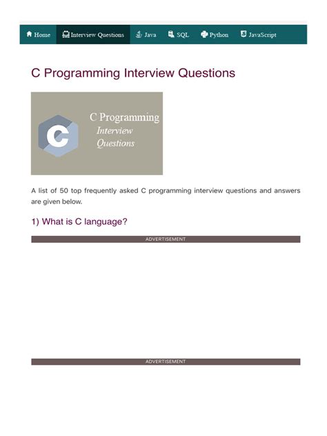 coding interview questions javatpoint