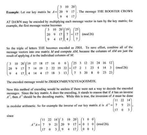 How to send secret messages using matrices YouTube