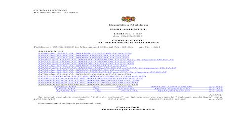 codul civil republica moldova