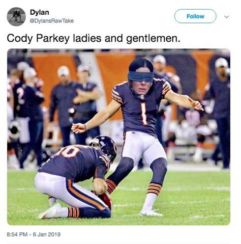 Cody Parkey ‘Football is what I do, it’s not who I am’