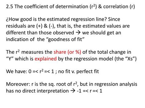 coefficient of determination explanation