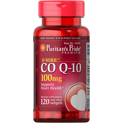 coenzyme q10 100 mg capsule