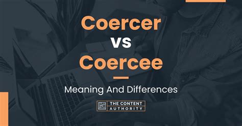 coerce definition and sentence