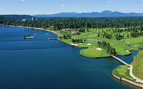 coeur d'alene resort golf course map