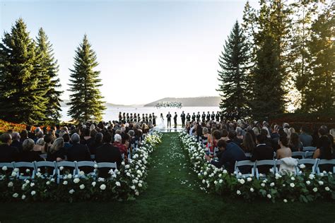 coeur d'alene wedding venues on the lake